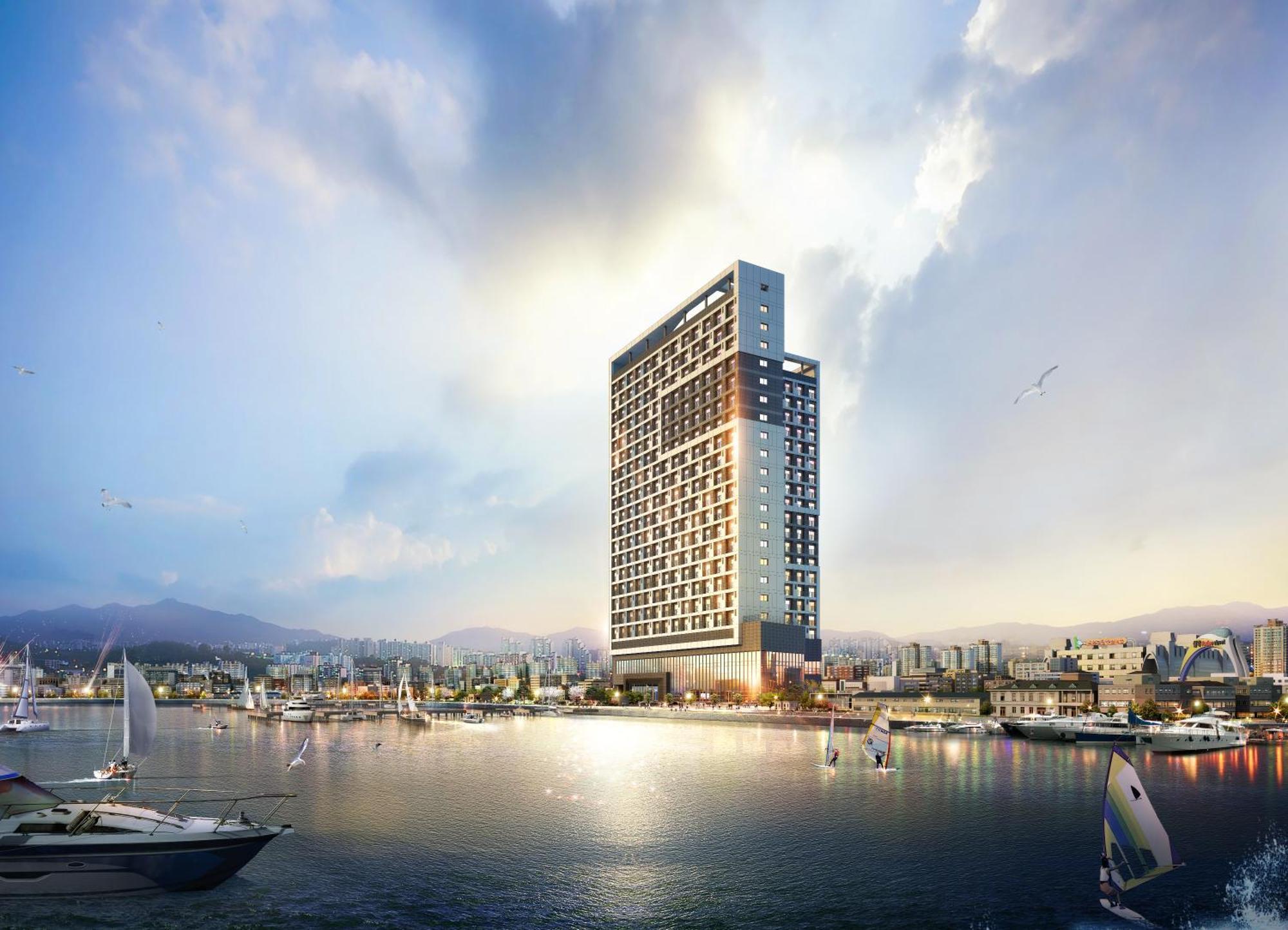 Sunrise Hotel Junior Suite Room11F Sea- View 束草市 外观 照片
